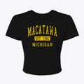 Macatawa Michigan Classic Established Women's Crop Top additional view 1
