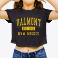 Valmont New Mexico Classic Established Women's Crop Top additional view 3