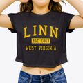Linn West Virginia Classic Established Women's Crop Top additional view 3