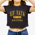 Sif Vaya Arizona Classic Established Women's Crop Top additional view 3
