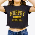 Murphy Nebraska Classic Established Women's Crop Top additional view 3