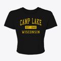 Camp Lake Wisconsin Classic Established Women's Crop Top additional view 1