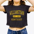 Williamstown Kentucky Classic Established Women's Crop Top additional view 3