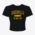 Greenhills Ohio Classic Established Women's Crop Top additional view 1