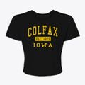 Colfax Iowa Classic Established Women's Crop Top additional view 1