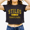Stiles Pennsylvania Classic Established Women's Crop Top additional view 3