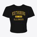 Keithsburg Illinois Classic Established Women's Crop Top additional view 1