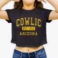 Cowlic Arizona Classic Established Women's Crop Top additional view 3