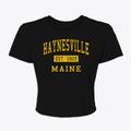 Haynesville Maine Classic Established Women's Crop Top additional view 1