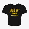 Amherst Ohio Classic Established Women's Crop Top additional view 1