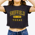 Sheffield Texas Classic Established Women's Crop Top additional view 3