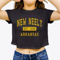 New Neely Arkansas Classic Established Women's Crop Top additional view 3