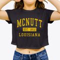 Mcnutt Louisiana Classic Established Women's Crop Top additional view 3