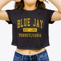 Blue Jay Pennsylvania Classic Established Women's Crop Top additional view 3