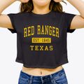 Red Ranger Texas Classic Established Women's Crop Top additional view 3