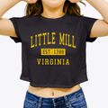 Little Mill Virginia Classic Established Women's Crop Top additional view 3