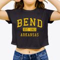 Bend Arkansas Classic Established Women's Crop Top additional view 3