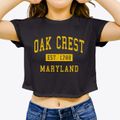 Oak Crest Maryland Classic Established Women's Crop Top additional view 3
