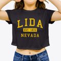 Lida Nevada Classic Established Women's Crop Top additional view 3