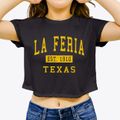 La Feria Texas Classic Established Women's Crop Top additional view 3