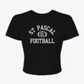 St Pascal Parish Classic Football Women's Crop Top additional view 1
