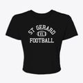 St Gerard Parish Classic Football Women's Crop Top additional view 1