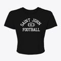 Saint John The Baptist School Classic Football Women's Crop Top additional view 1
