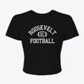 Roosevelt High School Classic Football Women's Crop Top additional view 1