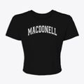 Macdonell Elementary School Varsity Arch Women's Crop Top additional product view 1