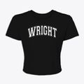 Wright Academy Varsity Arch Women's Crop Top additional product view 1