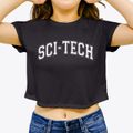 Sci-tech Prep Varsity Arch Women's Crop Top additional product view 3