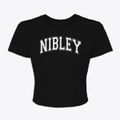 Nibley Elementary School Varsity Arch Women's Crop Top additional view 1