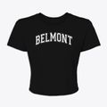 Belmont Elementary School Varsity Arch Women's Crop Top additional view 1