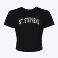 St. Stephens Parish Varsity Arch Women's Crop Top additional view 1