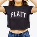 Platt High School Varsity Arch Women's Crop Top additional view 3
