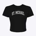 Saint Michael School Varsity Arch Women's Crop Top additional view 1