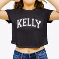 Thomas Kelly High School Varsity Arch Women's Crop Top additional view 3