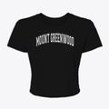 Mount Greenwood Elementary School Varsity Arch Women's Crop Top additional view 1
