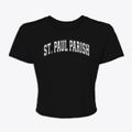 St Paul Parish Varsity Arch Women's Crop Top additional view 1