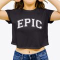 Epic Academy Varsity Arch Women's Crop Top additional view 3