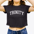 Trinity Lutheran School Varsity Arch Women's Crop Top additional view 3