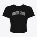 W Arthur Sewell Elementary School Varsity Arch Women's Crop Top additional view 1