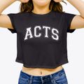 Acts Christian Academy Varsity Arch Women's Crop Top additional view 3