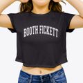 Booth Fickett School Varsity Arch Women's Crop Top additional view 3