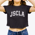 Js Clark Leadership Academy Varsity Arch Women's Crop Top additional view 3