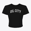 Oil City Elementary School Varsity Arch Women's Crop Top additional view 1