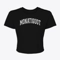 Monatiquot Elementary School Varsity Arch Women's Crop Top additional view 1