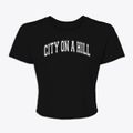 City On A Hill Charter School Varsity Arch Women's Crop Top additional view 1