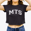 Minnesota Transitions Charter School Varsity Arch Women's Crop Top additional view 3