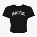 Minneapolis Jewish Day School Varsity Arch Women's Crop Top additional view 1